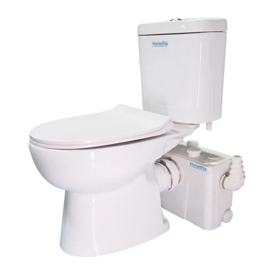 Macerator Toalett 2 inlopp Toalett Handfat Wc